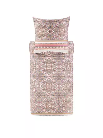 BASSETTI | Satin Bettwäsche MARECHIARO 70x90cm/140x200cm Rosa | rosa