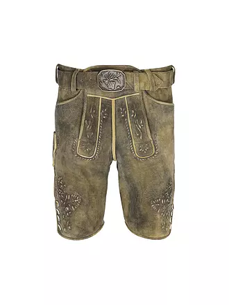 BECKERT | Lederhose FLACHAU | braun