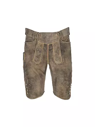 BECKERT | Lederhose FLACHAU | braun