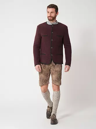 BECKERT | Trachten Lederhose LICHTENSTEIN | braun
