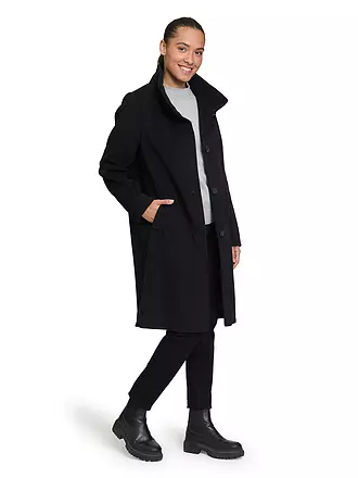 BETTY BARCLAY | Wollmantel | schwarz