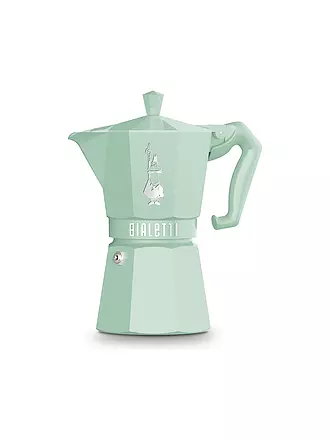 BIALETTI | Espressokocher EXCLUSIVE MOKA 6 Tassen Gruen | creme