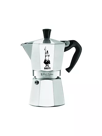 BIALETTI | Espressokocher Moka 6 Tassen | silber