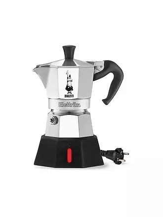 BIALETTI | Espressokocher elektrisch MOKA 2 Tassen Alu / Schwarz | 