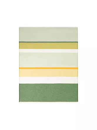 BIEDERLACK | Tagesdecke - Plaid 130x170cm  EVERGREEN Ever Stripe | hellgrün