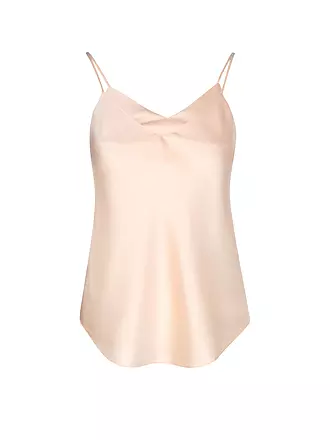 BITZER | Seidentop champagner | rosa