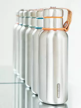 BLACK+BLUM | Isolierflasche 0,5l Olive / Edelstahl | orange