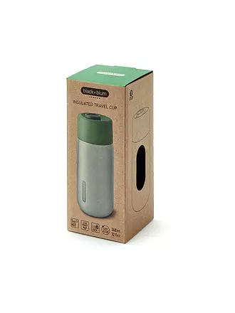 BLACK+BLUM | Thermosbecher - Edelstahlbecher to Go 340ml Olive/Edelstahl | olive