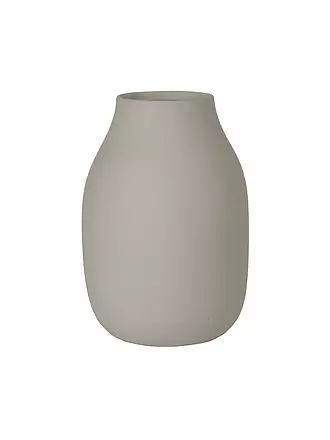 BLOMUS | Keramik Vase COLORA Large 20cm Agave Green | grau
