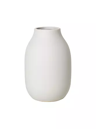 BLOMUS | Keramik Vase COLORA Small 15cm Agave Green | creme