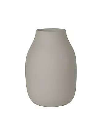 BLOMUS | Keramik Vase COLORA Small 15cm Agave Green | grau