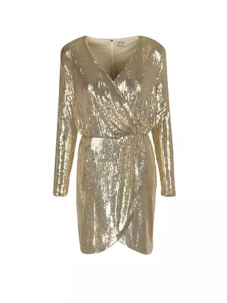 BOSS | Cocktailkleid EPALETTA | gold