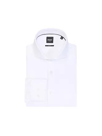 BOSS | Hemd Slim Fit H-HANK | weiss