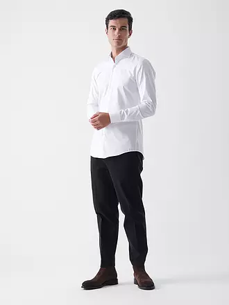 BOSS | Hemd Slim Fit H-HANK | weiss