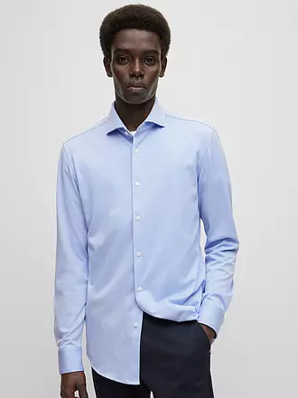 BOSS | Hemd Slim Fit Hank | blau