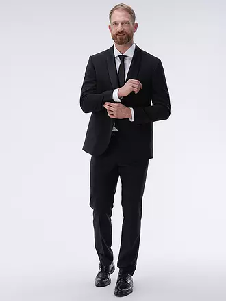 BOSS | Hemd Slim Fit P-HANK | dunkelblau