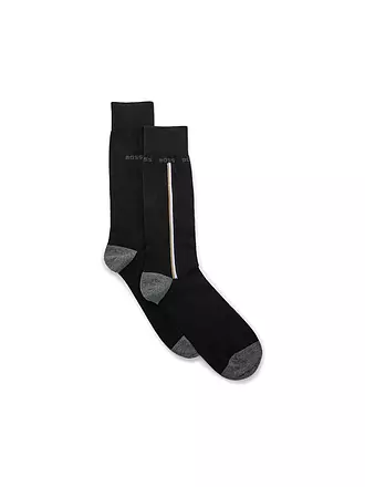 BOSS | Herren Socken ICONIC 2er Pkg black | schwarz