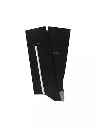 BOSS | Herren Socken ICONIC 2er Pkg black | dunkelblau