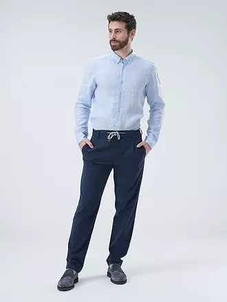 BOSS | Leinenhemd Regular Fit LIAM | dunkelblau