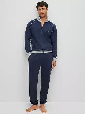 BOSS | Loungewear Jacke | dunkelblau