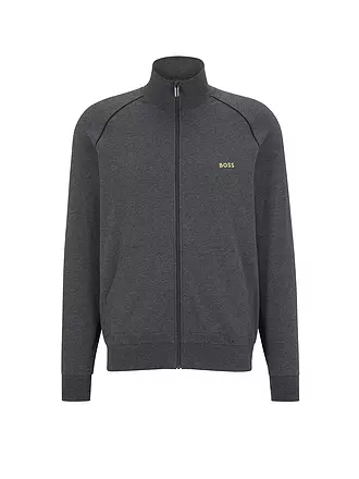 BOSS | Loungewear Jacke | grau
