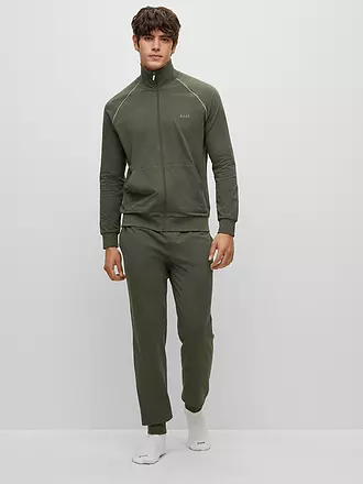 BOSS | Loungewear Jacke | olive