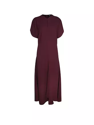 BOSS | Midikleid | dunkelrot