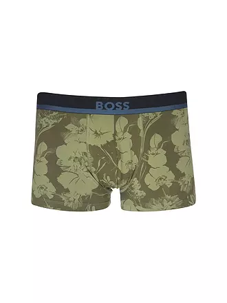 BOSS | Pants medium beige | dunkelgrün