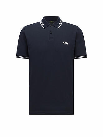 BOSS | Poloshirt Slim Fit Paul Curved | blau