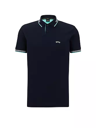 BOSS | Poloshirt Slim Fit Paul Curved | dunkelblau