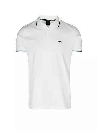 BOSS | Poloshirt Slim Fit Paul Curved | grün