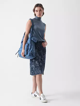 BOSS | Rollkragenpullover FIPINI | blau