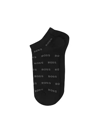 BOSS | Sneaker Socken 2er Pkg. black | schwarz