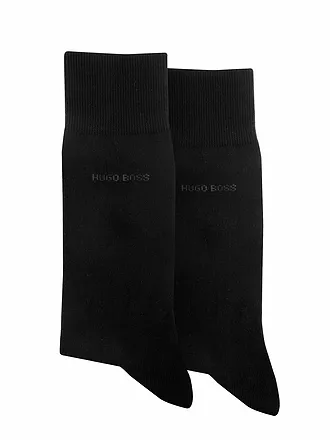 BOSS | Socken 2-er Pkg. black | grau
