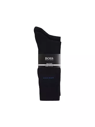 BOSS | Socken 2-er Pkg. black | blau