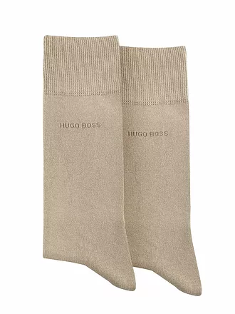 BOSS | Socken 2-er Pkg. black | beige