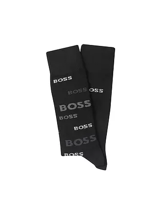 BOSS | Socken 2-er Pkg. black | schwarz