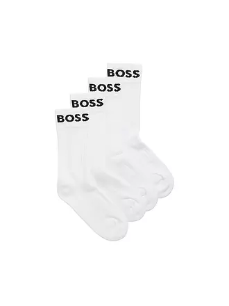 BOSS | Socken 2-er Pkg. black | weiss