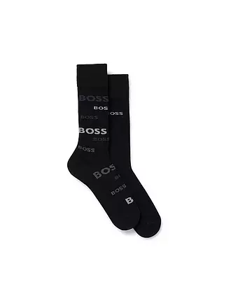 BOSS | Socken 2-er Pkg. black | schwarz