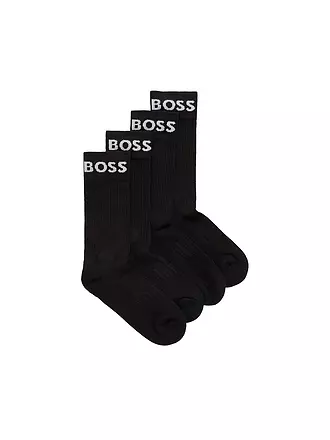 BOSS | Socken 2-er Pkg. white | schwarz