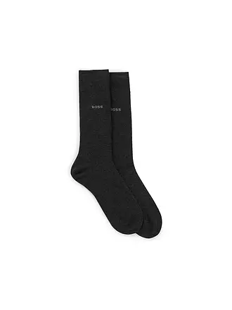 BOSS | Socken 2er Pkg. black | grau