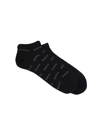 BOSS | Socken 2er Pkg. dark beige | schwarz