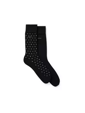 BOSS | Socken 2er Pkg. light beige | schwarz