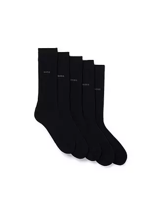 BOSS | Socken 5-Pkg black | 