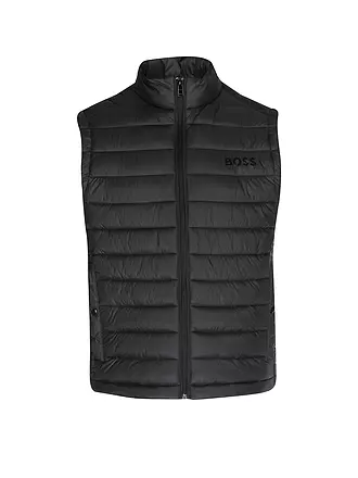 BOSS | Steppgilet | schwarz