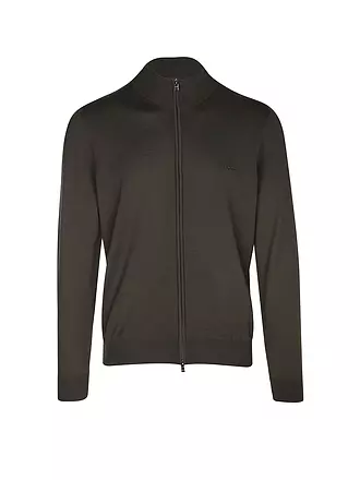 BOSS | Strickjacke BALONSO | olive