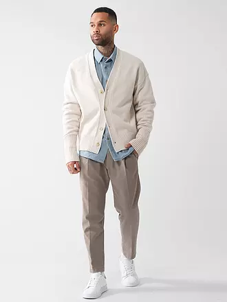 BOSS | Strickjacke BELLACO | weiss