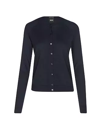 BOSS | Strickjacke FONAMI | blau