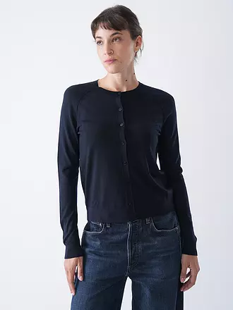 BOSS | Strickjacke FONAMI | dunkelblau