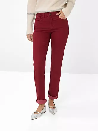 BRAX | Hose MARY | dunkelrot